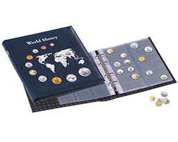 Coin Album “world Money”  [With Box]
